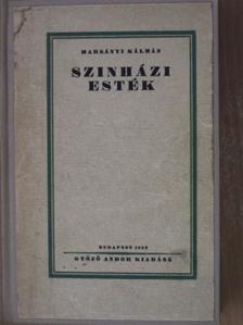 Harsányi Kálmán - Színházi Esték [antikvár]
