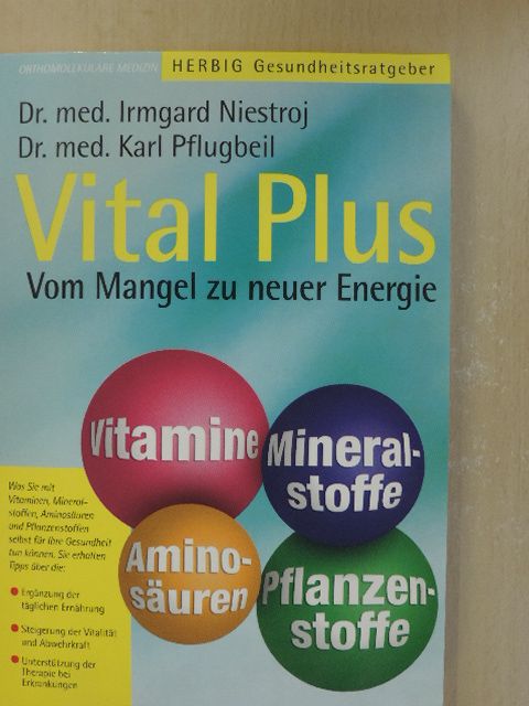 Dr. med. Irmgard Niestroj - Vital Plus [antikvár]
