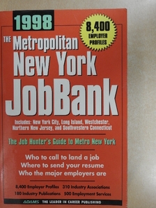 The Metropolitan New York JobBank 1998 [antikvár]