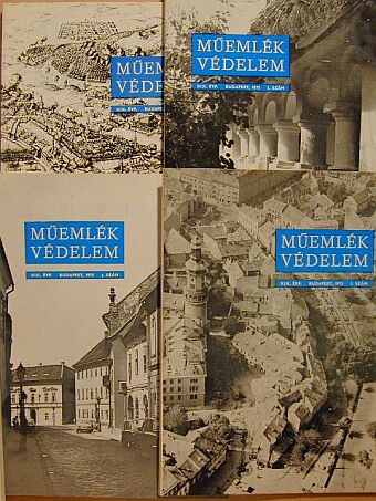 Dr. Kissné Nagypál Judit - Műemlékvédelem 1975/1-4. [antikvár]