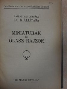 Miniaturák és olasz rajzok/Német rajzok 1400-1650/Német rajzok 1650-1914/Németalföldi rajzok XV-XIX. század/Francia rajzok XV-XIX. századA Majovszky-gyüjtemény [antikvár]