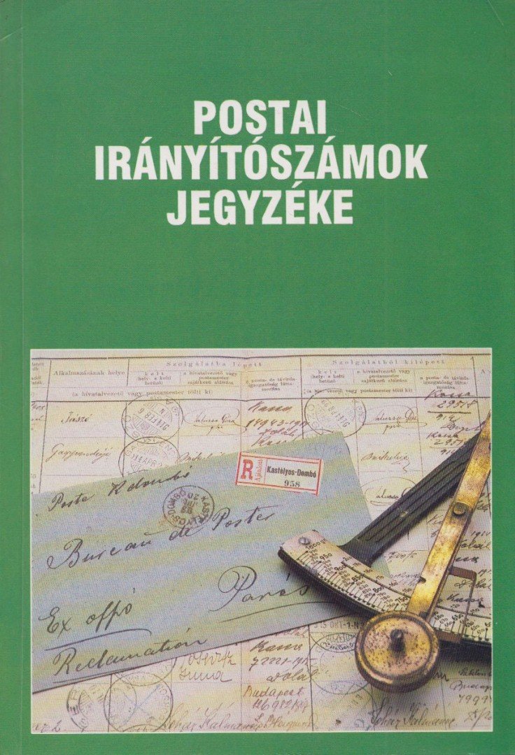 Postai irányítószámok jegyzéke [antikvár]