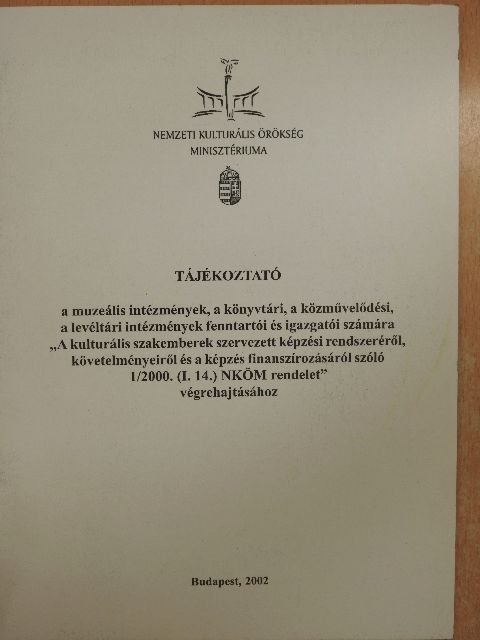Tájékoztató [antikvár]