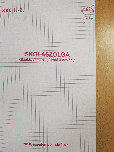 Iskolaszolga 2010. szeptember-2011. június [antikvár]