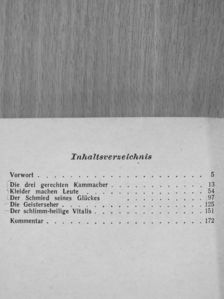 Gottfried Keller - Novellen [antikvár]