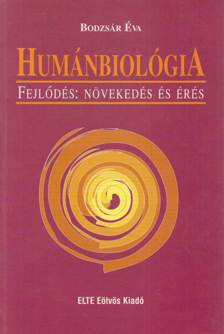 Bodzsár Éva - Humánbiológia [antikvár]