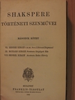Shakspere - Shakspere történeti szinművei II. (töredék) [antikvár]