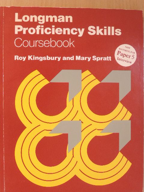 Mary Spratt - Longman Proficiency Skills - Coursebook [antikvár]