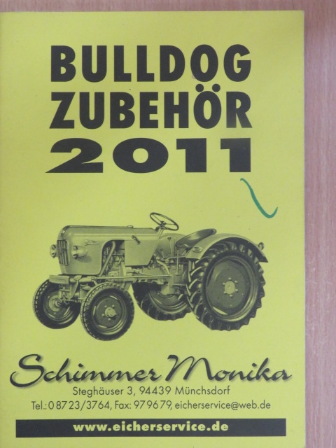 Bulldog Zubehör 2011 [antikvár]