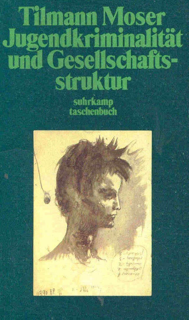 MOSER, TILMANN - Jugendkriminalität und Gesellschaftsstruktur [antikvár]