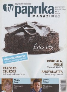 Zsigmond Gábor - TV paprika magazin 2011. december [antikvár]