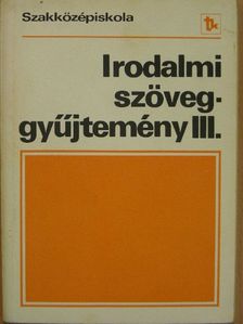 Ady Endre - Irodalmi szöveggyűjtemény III. [antikvár]