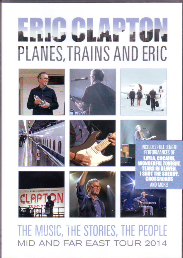 PLANES,TRAINS AND ERIC 2014 DVD ERIC CLAPTON
