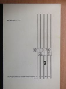 Dr. Horányiné Sárfy Erzsébet - Sportorvosi ismeretek 3. [antikvár]