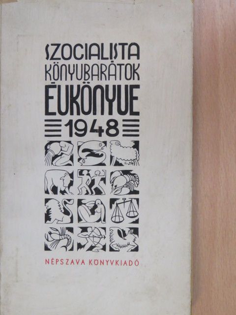 Lányi Margit - Szocialista Könyvbarátok Évkönyve 1948 [antikvár]
