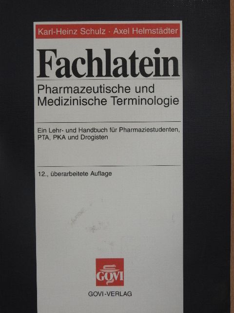 Axel Helmstädter - Fachlatein [antikvár]