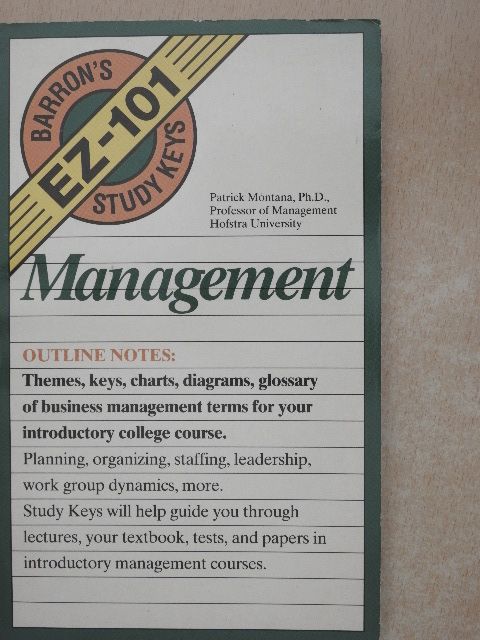 Patrick Montana, Ph.D. - Management [antikvár]