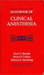 Paul G. Barash, Bruce F. Cullen, Robert K. Stoelting - Handbook of Clinical Anesthesia [antikvár]