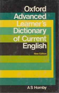 HORNBY, A S - Oxford Advanced Learner's Dictionary of Current English [antikvár]