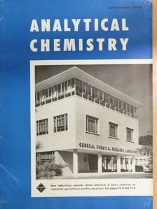 Analytical Chemistry September 1954 [antikvár]