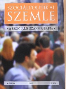 Balogh Lajos - Szociálpolitikai szemle 2019/1. [antikvár]