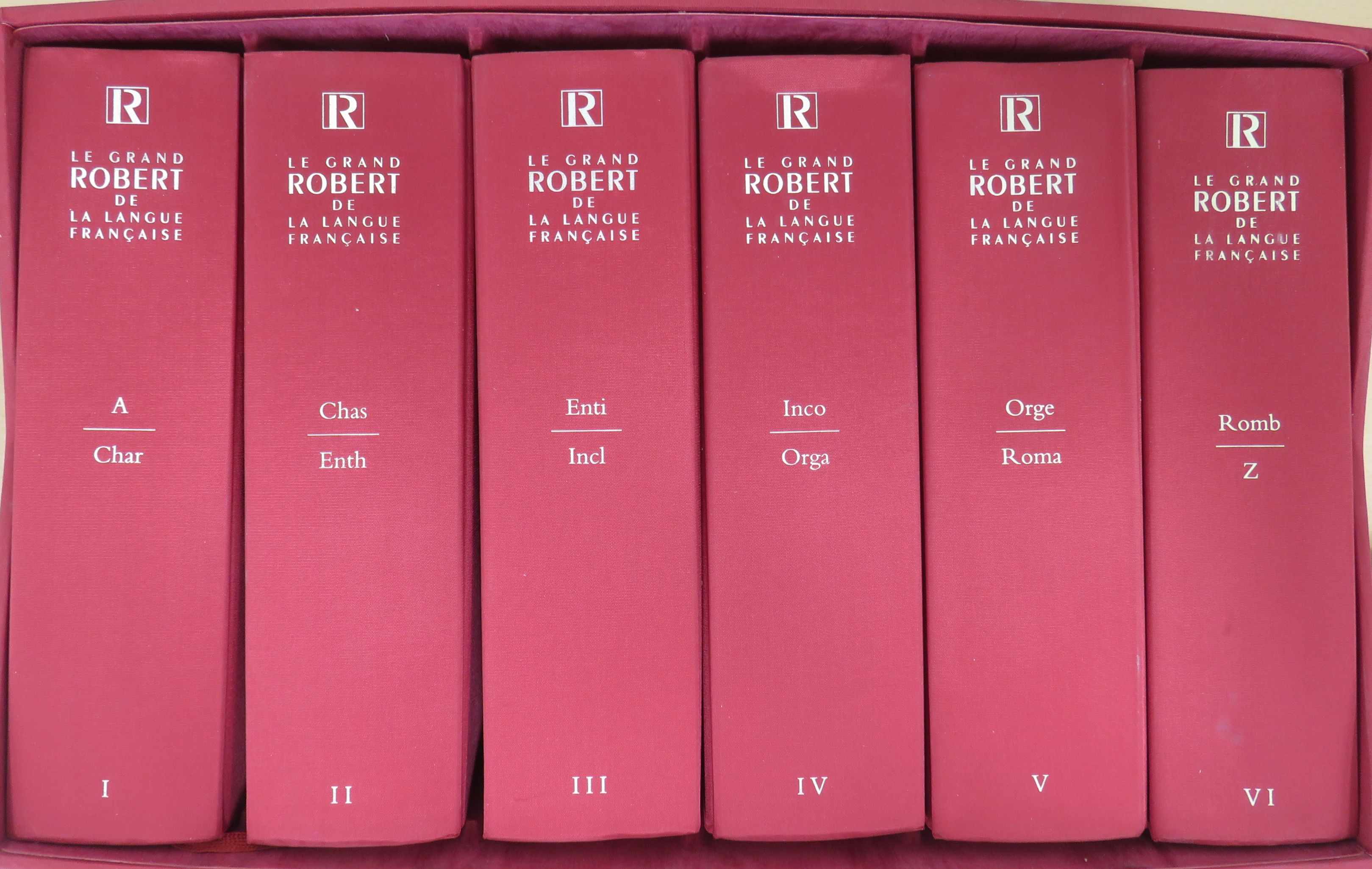 Le Grand Robert de la Langue Francaise I-VI. [antikvár]