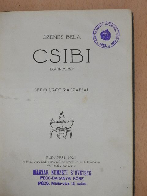 Szenes Béla - Csibi [antikvár]