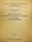 Dr. Szirbik Ferenc - Companion to new concept english I. [antikvár]
