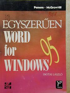 Inotai László - Egyszerűen Word for Windows 95 [antikvár]