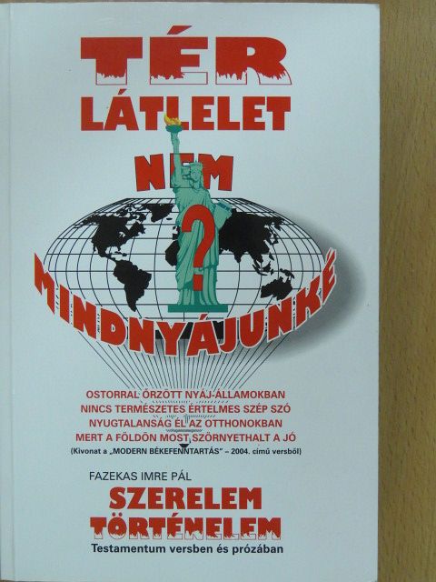 Fazekas Imre Pál - Tér látlelet (dedikált példány) [antikvár]
