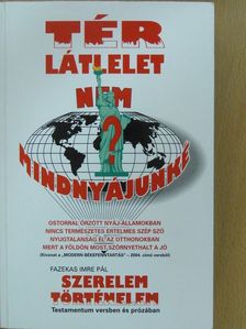 Fazekas Imre Pál - Tér látlelet (dedikált példány) [antikvár]