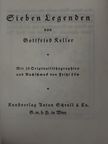 Gottfried Keller - Sieben Legenden (gótbetűs) [antikvár]