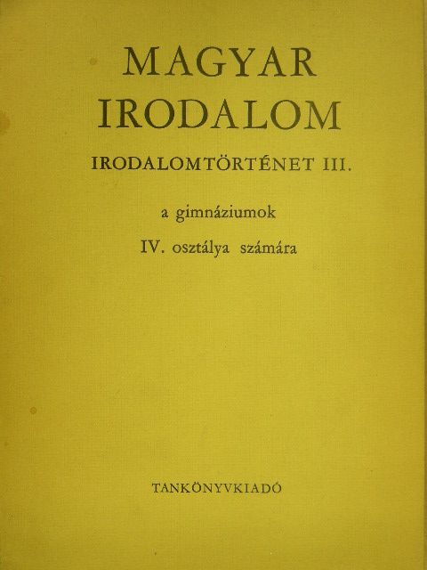 Kanizsai-Nagy Antal - Magyar irodalom IV. [antikvár]