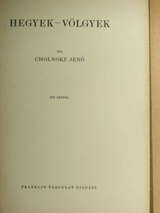 Cholnoky Jenő - A csillagoktól a tengerfenékig III. [antikvár]