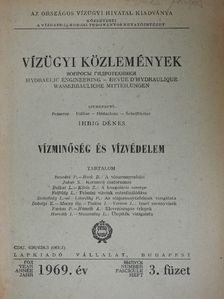 Benedek Pál - Vízügyi közlemények 1969/3. [antikvár]