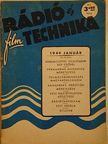 Magyari Béla - Rádió és filmtechnika 1949. január [antikvár]