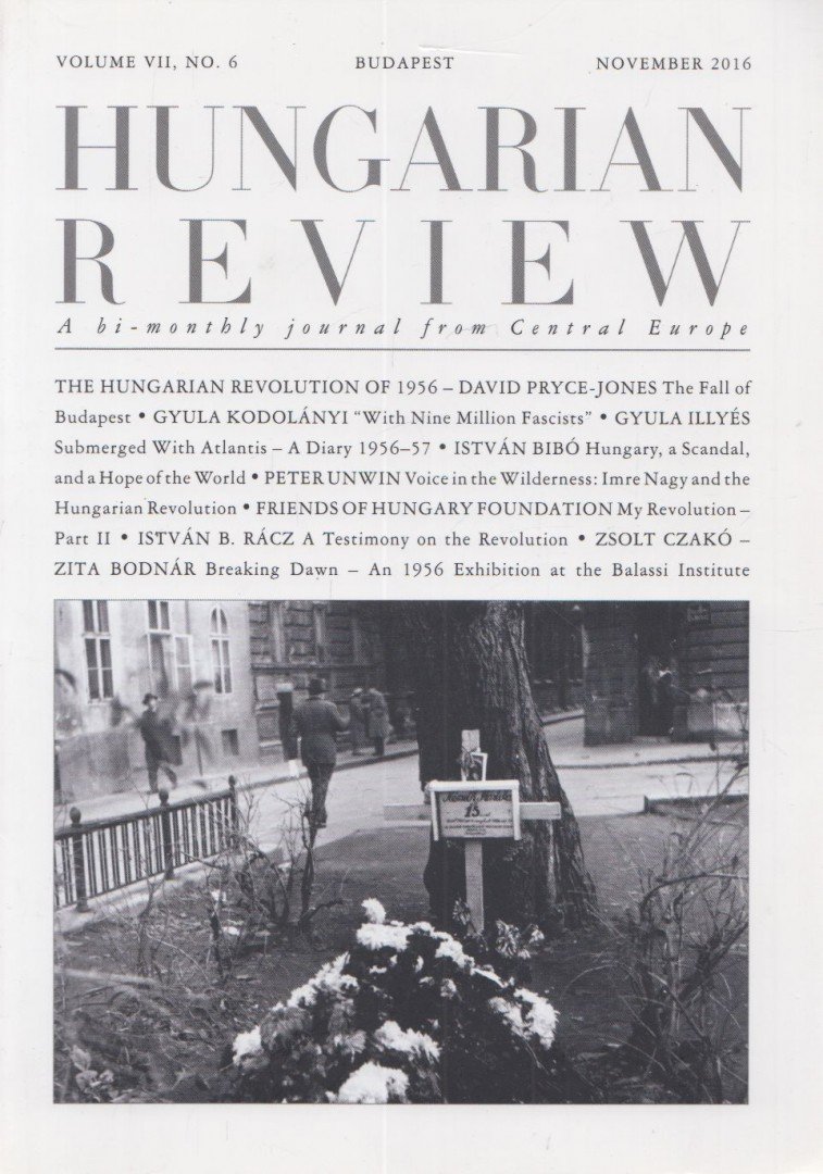 Gyula Kodolányi - Hungarian review November 2016 [antikvár]