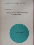 Dr. Szalai Erzsébet - A beruházási piac feszültségének kvantifikálása [antikvár]
