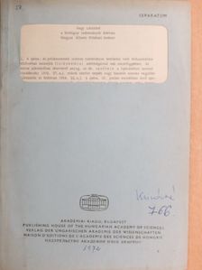 Nagy Lászlóné - Paleohidrológiai meghatározások palynológiai alapon [antikvár]