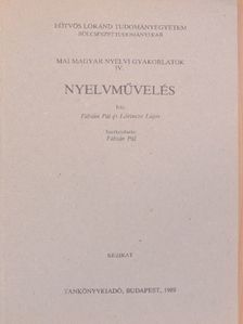 Benkő Loránd - Nyelvművelés [antikvár]
