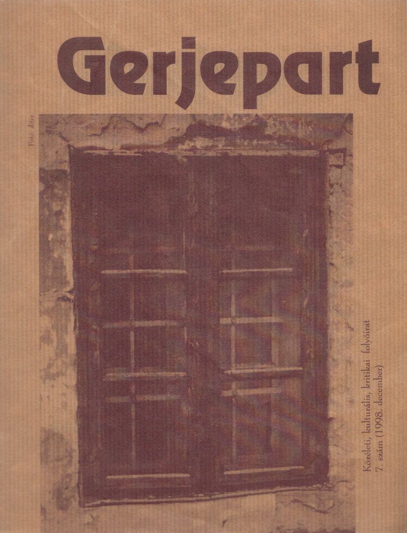 Kisfaludi Péter - Gerjepart 1998. december - 7. szám [antikvár]