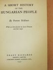Eckhart Ferenc - A short history of the hungarian people [antikvár]