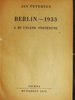 Jan Petersen - Berlin - 1933 [antikvár]