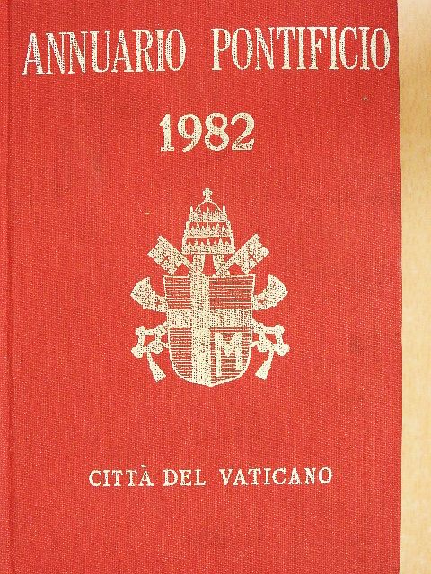 Annuario pontificio per l'anno 1982 [antikvár]