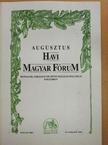 Ablonczy László - Havi Magyar Fórum 2003. augusztus [antikvár]