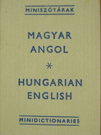 Magyar-angol miniszótár (minikönyv) [antikvár]