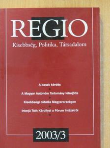 Gagyi József - Regio 2003/3. [antikvár]