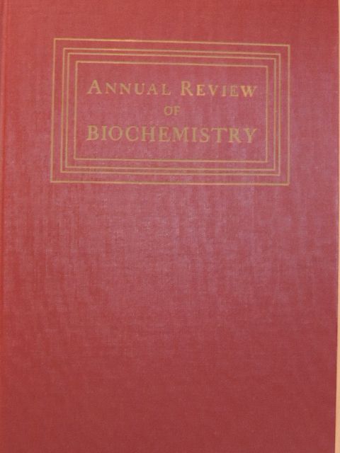 Annual Review of Biochemistry 1947 [antikvár]