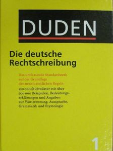 Duden Die deutsche Rechtschreibung [antikvár]