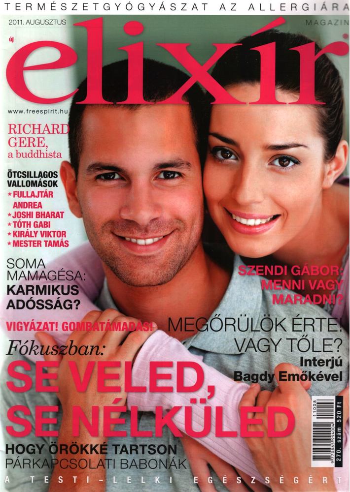 Dr. Nagy Róbert (főszerk.) - Elixír Magazin 2011. augusztus [antikvár]